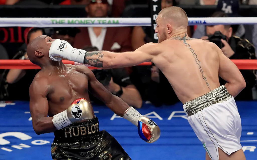 Floyd Mayweather And Conor McGregor Faceoff in 2023