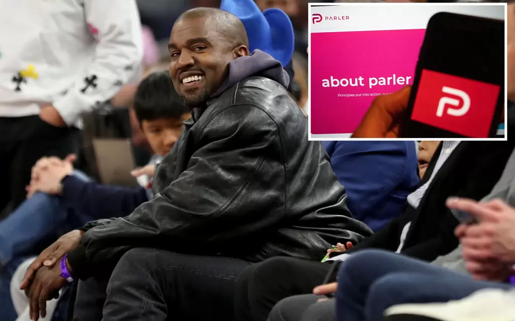 Kanye West Agrees to Acquire Social Media Platform Parler