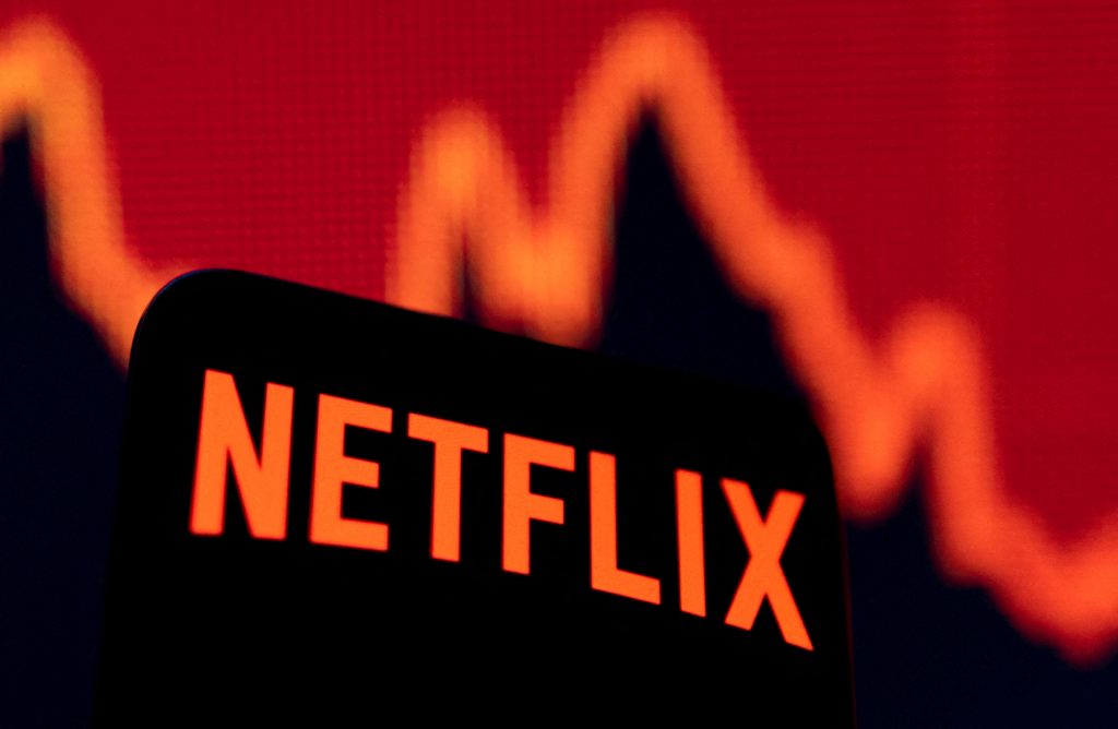 Netflix stock falls on new ad-service viewership concerns