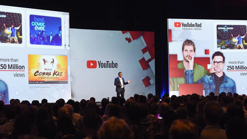 YouTube is back as the event's primary sponsor at VidCon