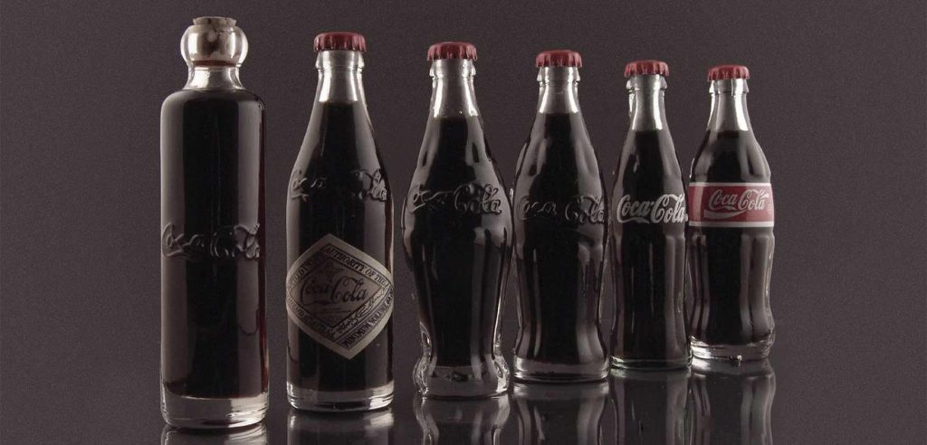 Coca-Cola patented its bottles