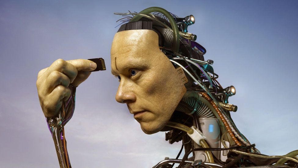 Future humans will have electronic implants, predicts