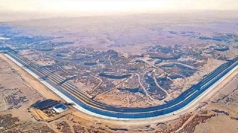 Egypt Completes the Construction of the "World's Largest" Artificial River at 114 km in Length