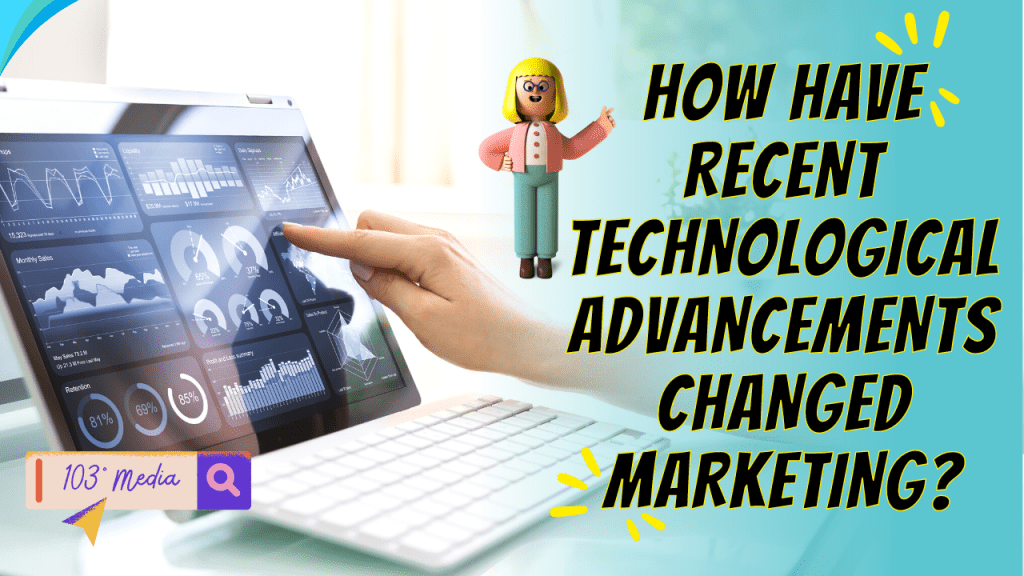 How have recent technological advancements changed marketing?