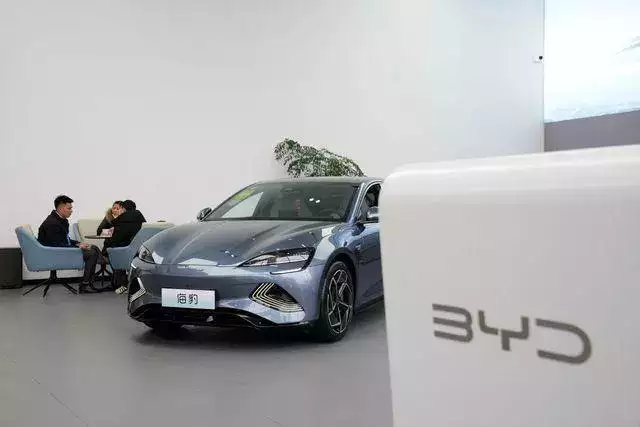 China's EV Sector Boosted BYD's Profit by 400% Last Year