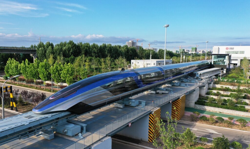 China's New 281-mph Maglev Train is Quickest
