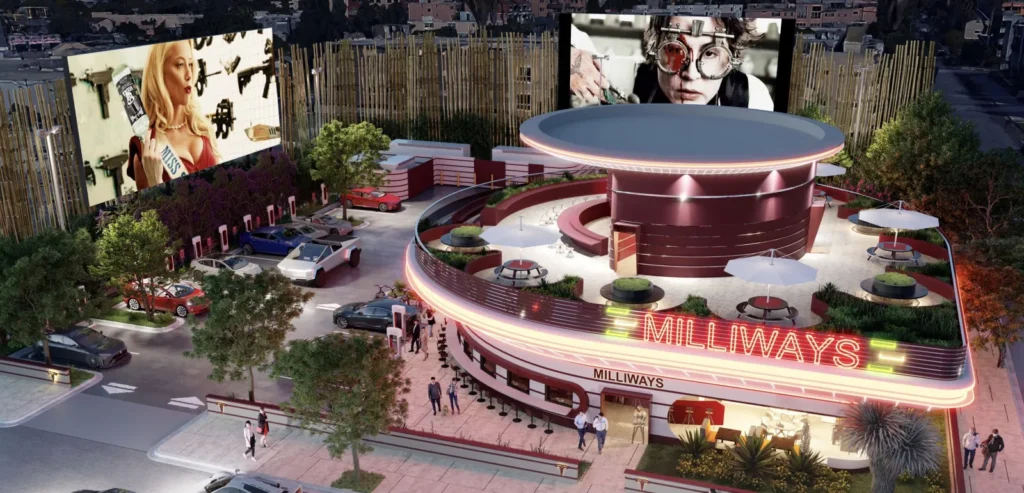 Tesla to Build Hollywood Supercharger with Cafe, Drive-in Theatre