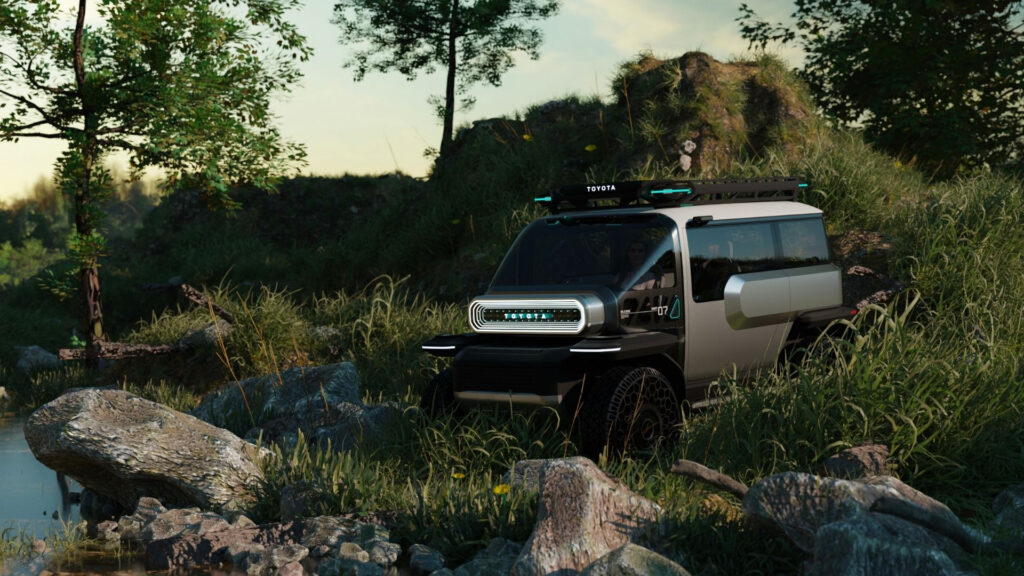 Possible SUV on Earth Inspired by Toyota's Lunar Cruiser EV Concept