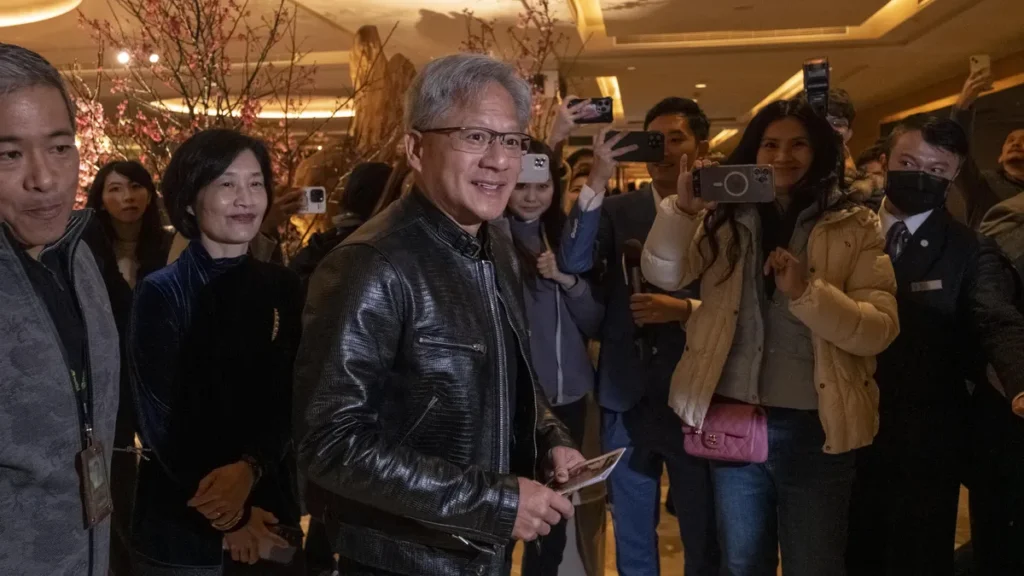 This week, Nvidia CEO Jensen Huang made $10 billion as shares climbed