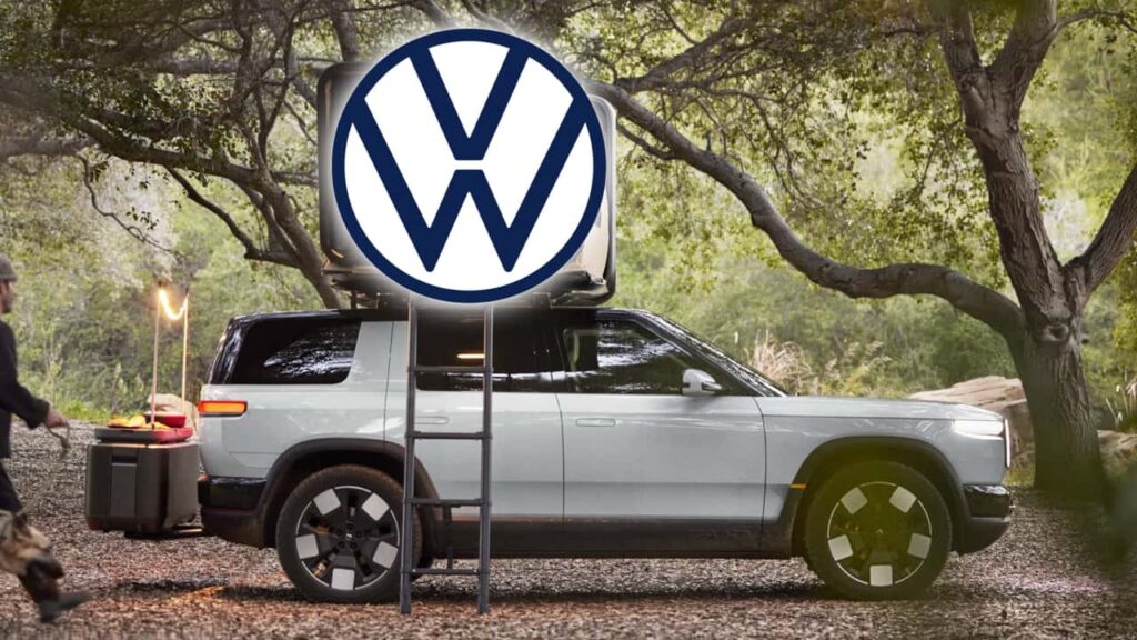 Volkswagen Invests £4bn in Rivian to use its Software