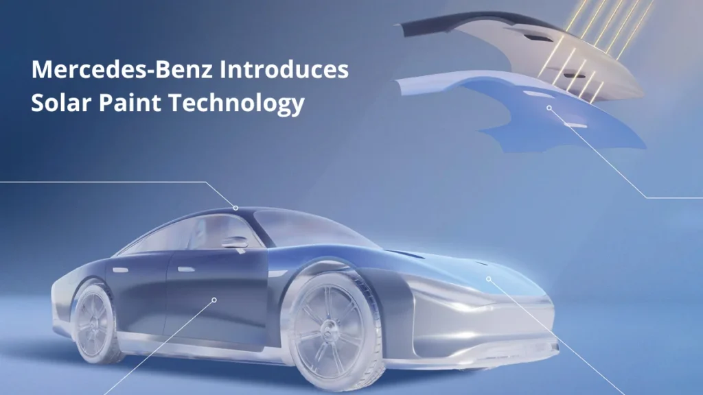 Mercedes-Benz Solar Paint for EVs