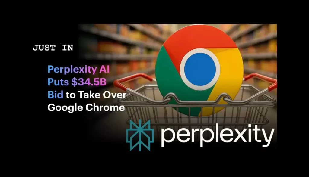 Perplexity AI bid for Google Chrome