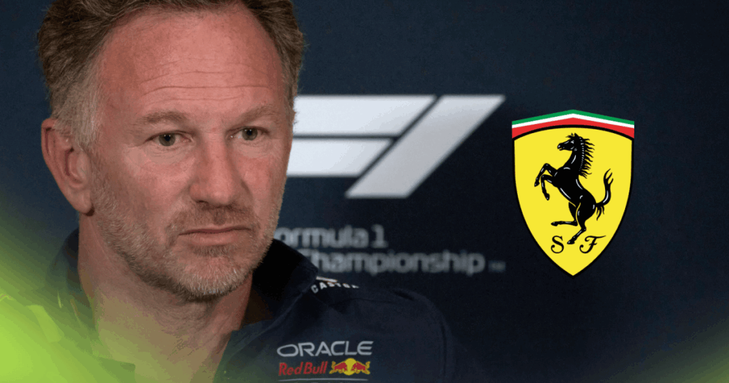 Christian Horner F1 Ferrari